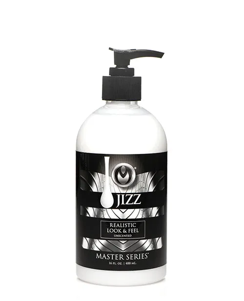 Master Series Lubricants Master Series Jizz Unscented Water Based Lubricant 16oz