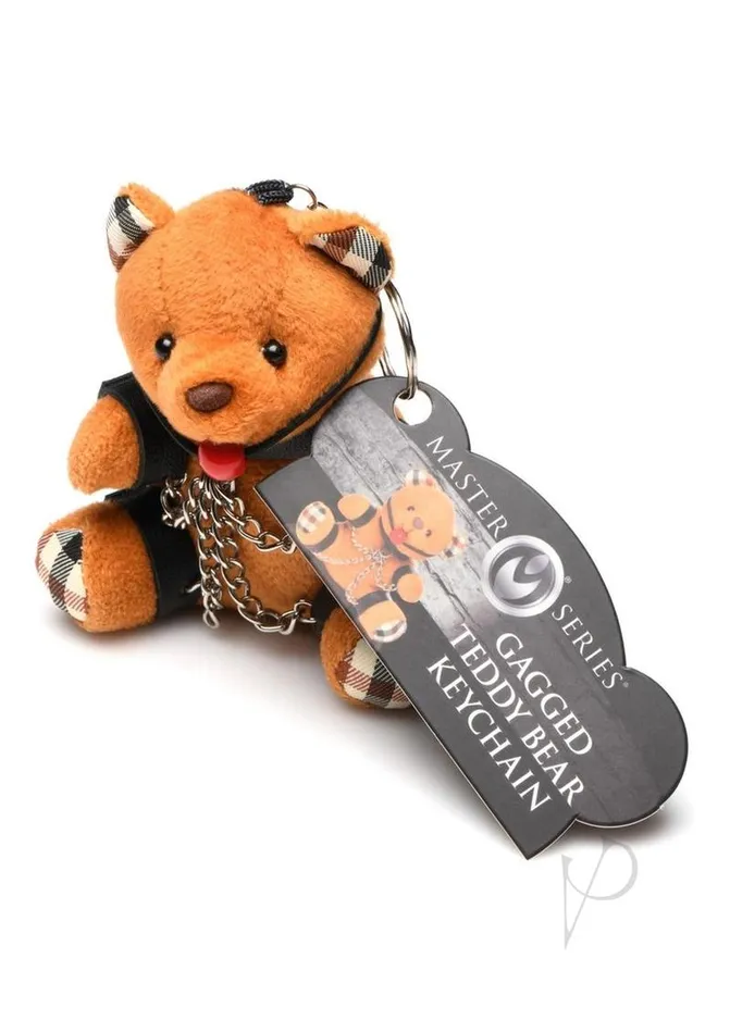Master Series Male Sex Toys Master Series Gagged Teddy Bear Keychain Burnt Orange Master Series Male Sex Toys Master Series Gagged Teddy Bear Keychain Burnt Orange