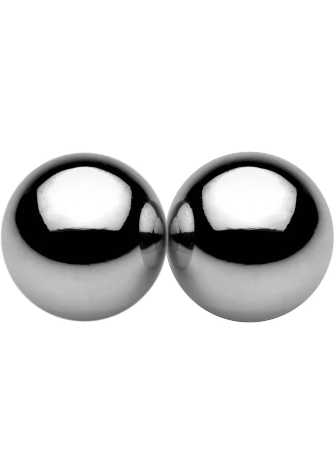 Master Series Male Sex Toys Master Series Magnus Extreme Magnetic Orbs Silver