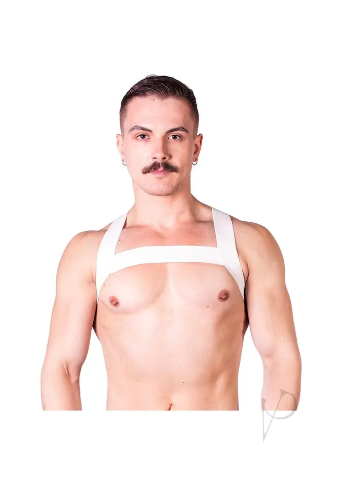 Mens Underwear Prowler RED Sports Harness LargeXLarge White Prowler Red