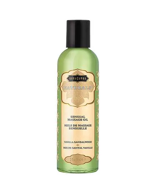 Naturals Massage Oil Vanilla Sandalwood 2oz Naturals Massage Oil Couples