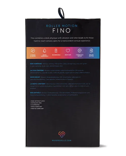 Nu Sensuelle Andii Fino Roller Motion Rechargeable Silicone Anal Plug with Remote Control Ultra Violet Nu Sensuelle Male Sex Toys Nu Sensuelle Andii Fino Roller Motion Rechargeable Silicone Anal Plug with Remote Control Ultra Violet Nu Sensuelle Male Sex Toys