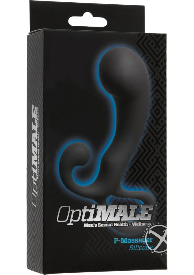 Opti Male Anal OptiMALE PMassager Silicone Prostate Massager Slate