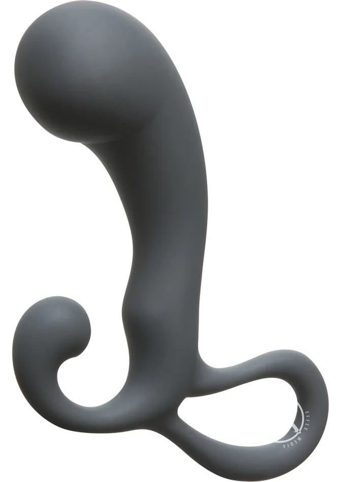 Opti Male Anal OptiMALE PMassager Silicone Prostate Massager Slate Opti Male Anal OptiMALE PMassager Silicone Prostate Massager Slate