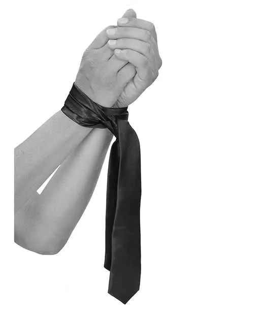 Ouch Couples Ouch Satin Bondage Tie Black Ouch Couples Ouch Satin Bondage Tie Black
