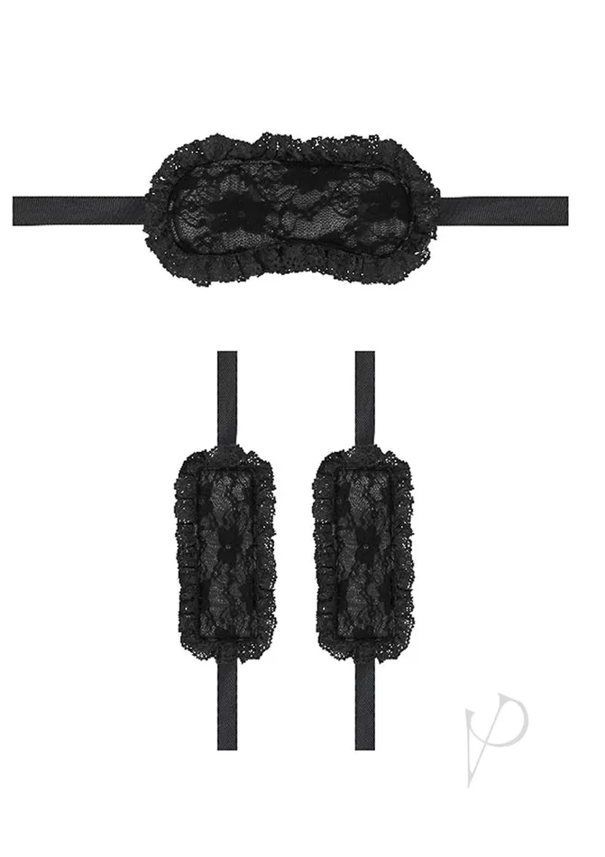 Ouch Kits Introductory Bondage Kit 7 2 piece kit Black Ouch Couples Ouch Kits Introductory Bondage Kit 7 2 piece kit Black Ouch Couples