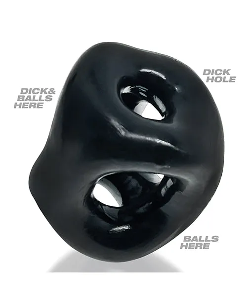 Oxballs Anal TriSport XL Thicker 3Ring Sling Black
