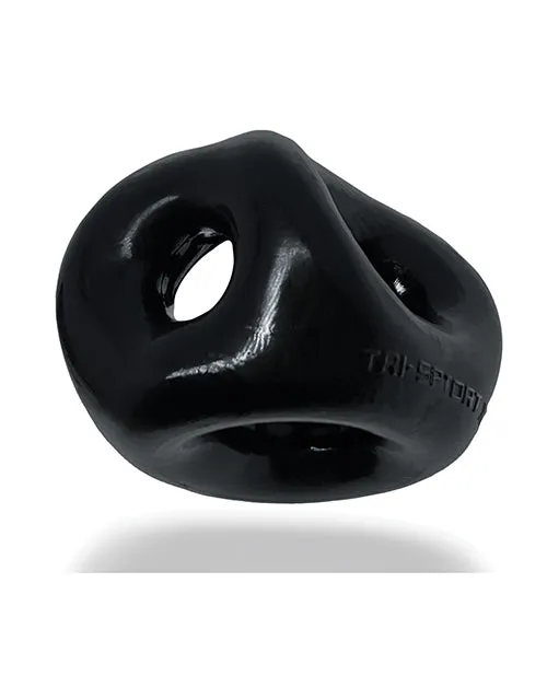 Oxballs Anal TriSport XL Thicker 3Ring Sling Black
