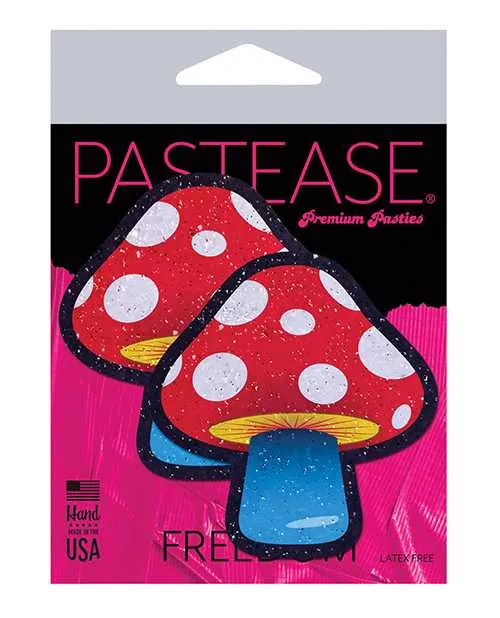 Pastease Premium Colorful Shroom Multi Color OS Pastease Vibrators Pastease Premium Colorful Shroom Multi Color OS Pastease Vibrators