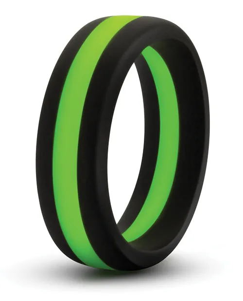 Performance Silicone Go Pro Cock Ring BlackGreen Performance Male Sex Toys
