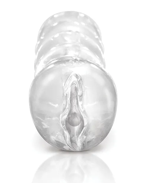 Pipedream Extreme Toyz Male Sex Toys Pipedream Extreme Toyz ClearLeader Snatch Masturbator Pussy Clear