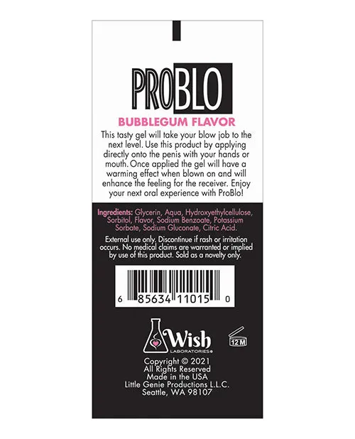 Problo Enhancers ProBlo Oral Pleasure Flavored Gel 15oz Blueberry Problo Enhancers ProBlo Oral Pleasure Flavored Gel 15oz Blueberry