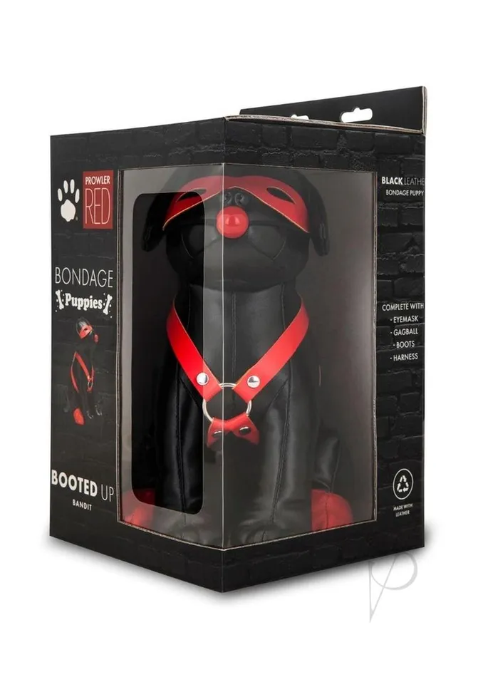 Prowler RED Bondage Puppy Booted Up Bandit BlackRed Prowler Red Restraints Prowler RED Bondage Puppy Booted Up Bandit BlackRed Prowler Red Restraints