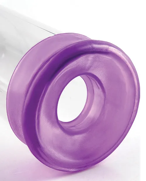 Pump Worx Cock Trainer Pump System with 3 Sleeves Clear Pump Worx Male Sex Toys