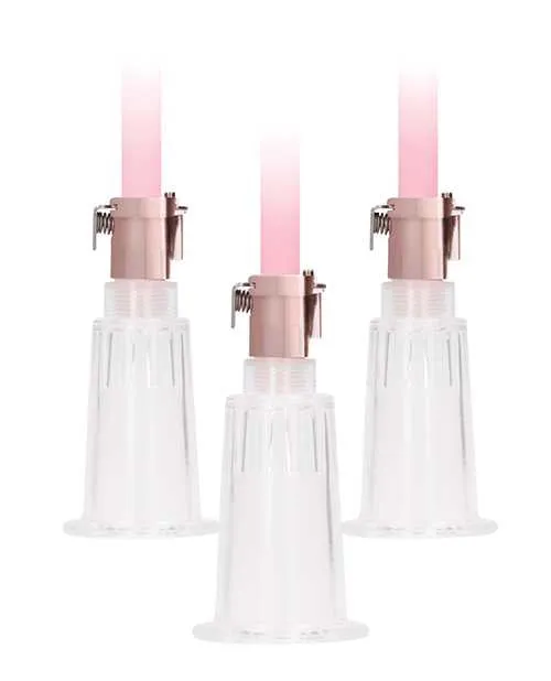 Pumped Female Sex Toys Shots Pumped Clitoral Nipple Pump Set Medium Rose Gold Pumped Female Sex Toys Shots Pumped Clitoral Nipple Pump Set Medium Rose Gold
