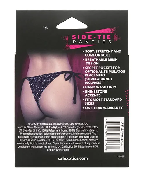 Radiance Anal Radiance SideTie Panties Black Radiance Anal Radiance SideTie Panties Black
