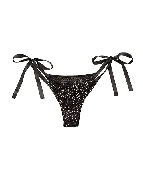 Radiance Anal Radiance SideTie Panties Black Radiance Anal Radiance SideTie Panties Black