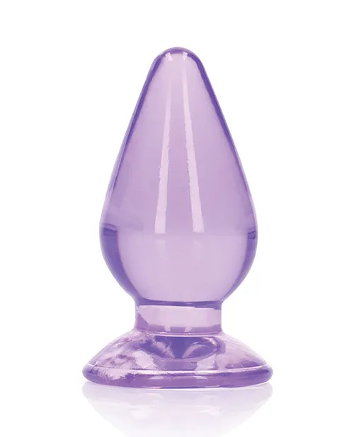 RealRock Crystal Clear Anal Plus 35in Purple Real Rock Anal RealRock Crystal Clear Anal Plus 35in Purple Real Rock Anal