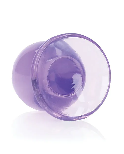 RealRock Crystal Clear Anal Plus 35in Purple Real Rock Anal RealRock Crystal Clear Anal Plus 35in Purple Real Rock Anal