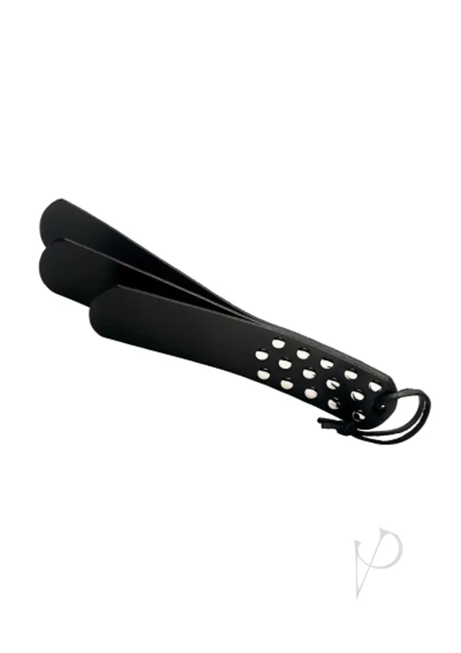 Restraints Strict Leather Strict Leather Three Layer Slapper Black