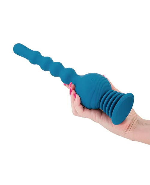 Revolution Female Sex Toys Revolution Hurricane Rechargeable Silicone Vibrator with Remote Control Teal Revolution Female Sex Toys Revolution Hurricane Rechargeable Silicone Vibrator with Remote Control Teal