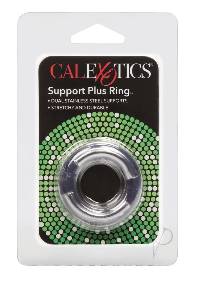 Rings Support Plus Enhancer Cock Ring Clear Male Sex Toys