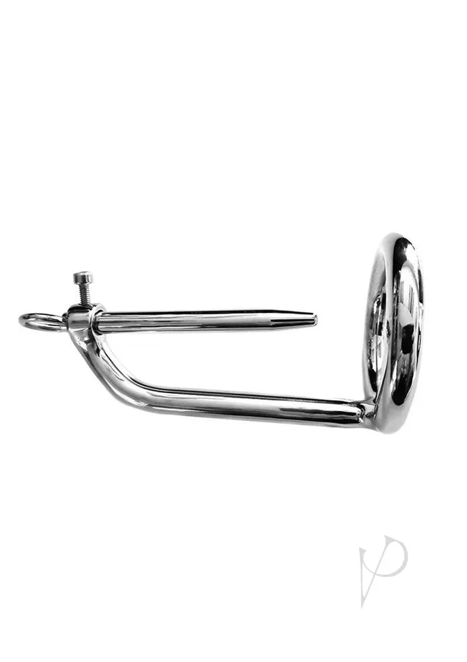 Rouge Male Sex Toys Rouge Chastity Cock Ring and Urethral Probe Stainless Steel