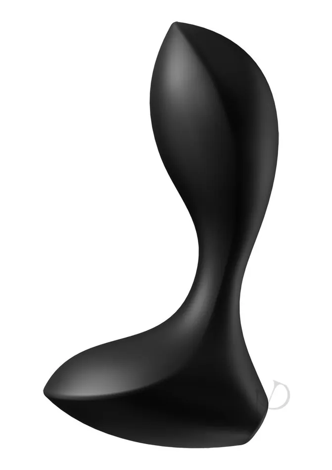 Satisfyer Backdoor Lover Silicone Vibrating Anal Plug Black Satisfyer Anal