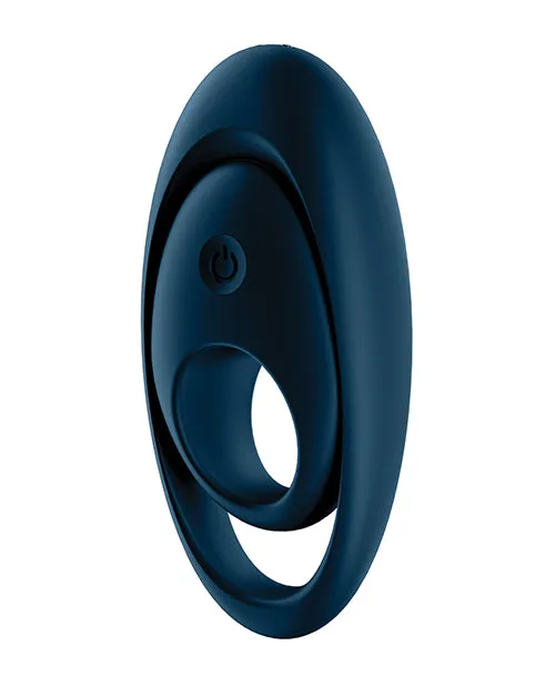 Satisfyer Glorious Duo Silicone Vibrating Cock and Ball Ring Blue Satisfyer Couples Satisfyer Glorious Duo Silicone Vibrating Cock and Ball Ring Blue Satisfyer Couples