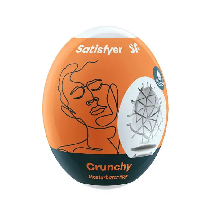 Satisfyer Male Sex Toys Satisfyer Male Masturbator Egg Crunchy