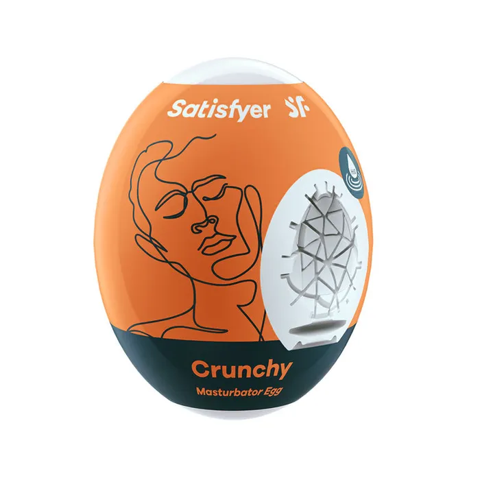 Satisfyer Male Sex Toys Satisfyer Male Masturbator Egg Crunchy
