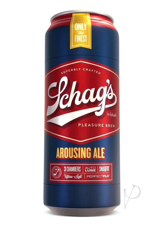 Schags Male Sex Toys Schags Arousing Ale Beer Can Stroker Frosted