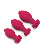 Secret Kisses Anal Secret Kisses Rosegasm Butt Bouquet Training Set Silicone Butt Plugs 3 Piece Red Secret Kisses Anal Secret Kisses Rosegasm Butt Bouquet Training Set Silicone Butt Plugs 3 Piece Red