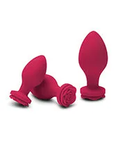 Secret Kisses Anal Secret Kisses Rosegasm Butt Bouquet Training Set Silicone Butt Plugs 3 Piece Red Secret Kisses Anal Secret Kisses Rosegasm Butt Bouquet Training Set Silicone Butt Plugs 3 Piece Red