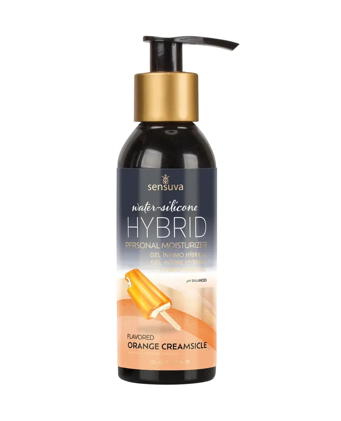 Sensuva Hybrid Orange Creamsicle Flavored Lubricant 423oz Sensuva Lubricants Lubricants Sensuva Hybrid Orange Creamsicle Flavored Lubricant 423oz Sensuva Lubricants Lubricants