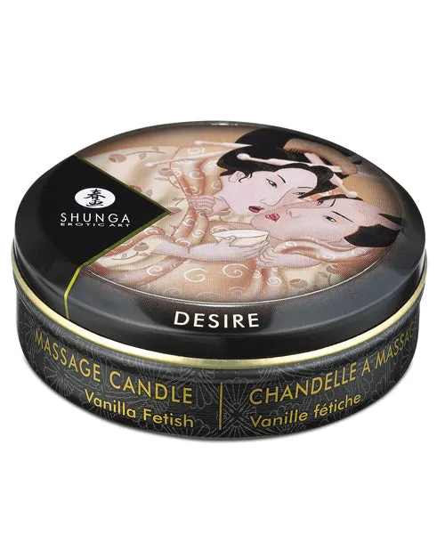 Shunga Shunga Desire Mini Candlelight Massage Candle 1 oz Vanilla Vibrators Shunga Shunga Desire Mini Candlelight Massage Candle 1 oz Vanilla Vibrators
