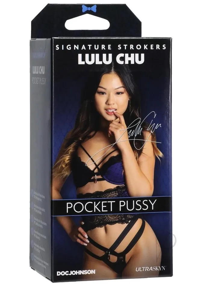 Signature Strokers Male Sex Toys Signature Strokers Lulu Chu Ultraskyn Pocket Masturbator Pussy Vanilla Signature Strokers Male Sex Toys Signature Strokers Lulu Chu Ultraskyn Pocket Masturbator Pussy Vanilla
