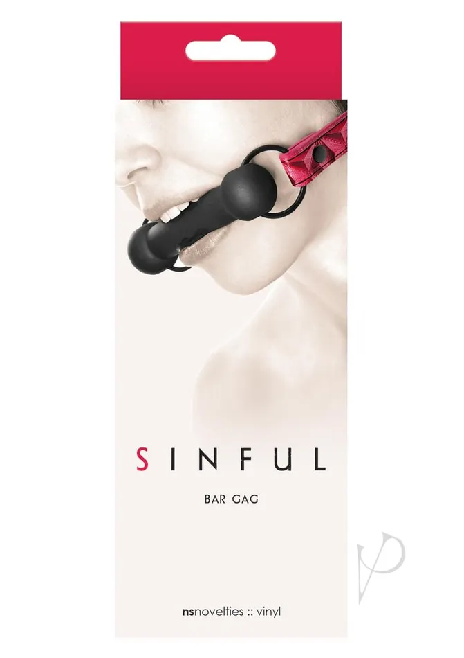 Sinful Silicone Bar Gag Pink Sinful By Ns Novelties Vibrators