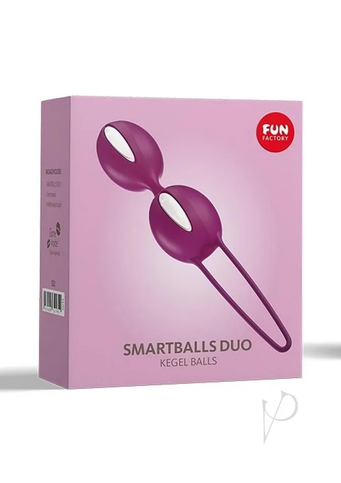 Smartballs Duo Silicone Kegel Balls Grape Fun Factory Female Sex Toys