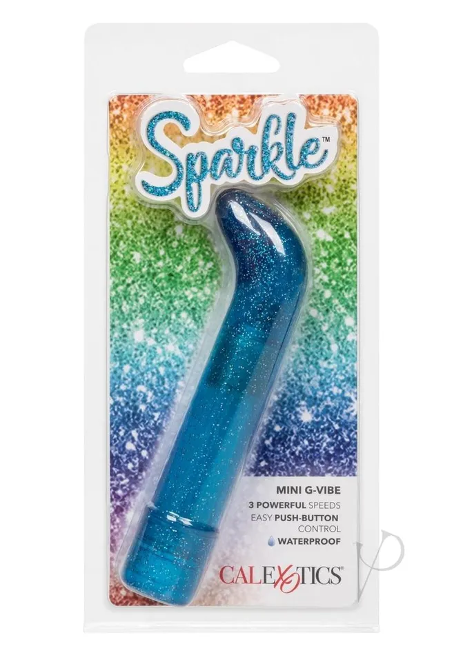 Sparkle Sparkle Mini G Vibrator Blue Female Sex Toys