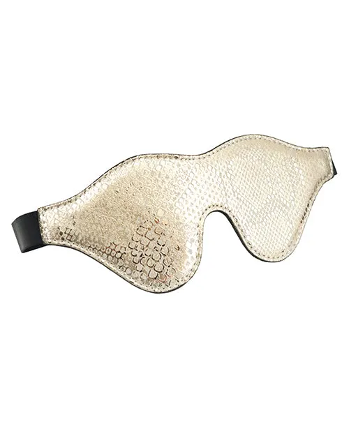Spartacus Blindfold wLeather White Snakeskin Micro Fiber Spartacus Restraints Spartacus Blindfold wLeather White Snakeskin Micro Fiber Spartacus Restraints