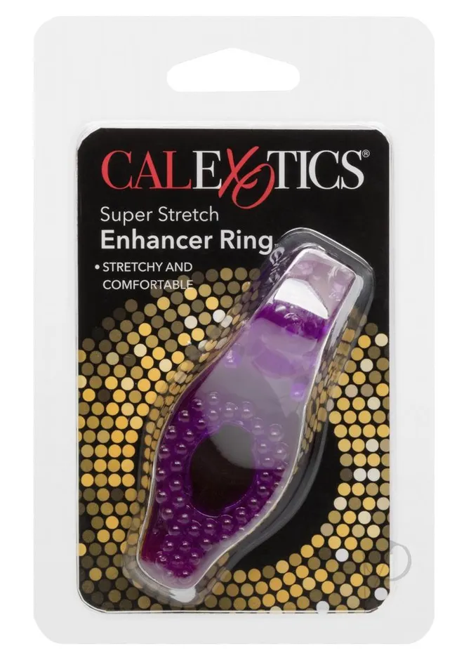 Super Stretch Enhancer Cock Ring Purple Rings Male Sex Toys