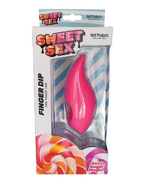 Sweet Sex Vibrators Sweet Sex Finger Dip Mini Finger Vibe Magenta Sweet Sex Vibrators Sweet Sex Finger Dip Mini Finger Vibe Magenta