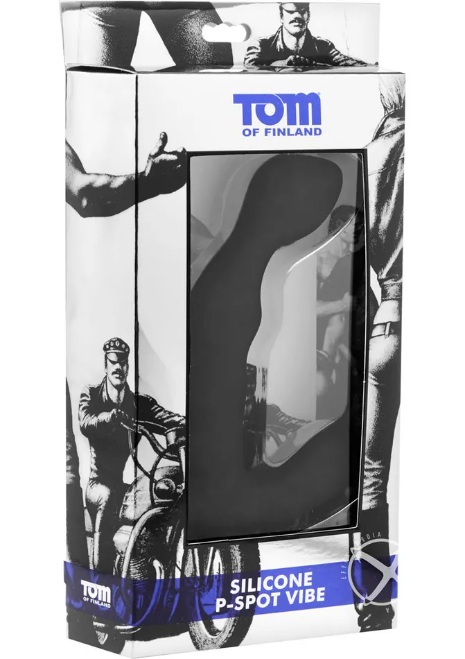 Tom Of Finland PSpot Vibrator Black Tom Of Finland Vibrators