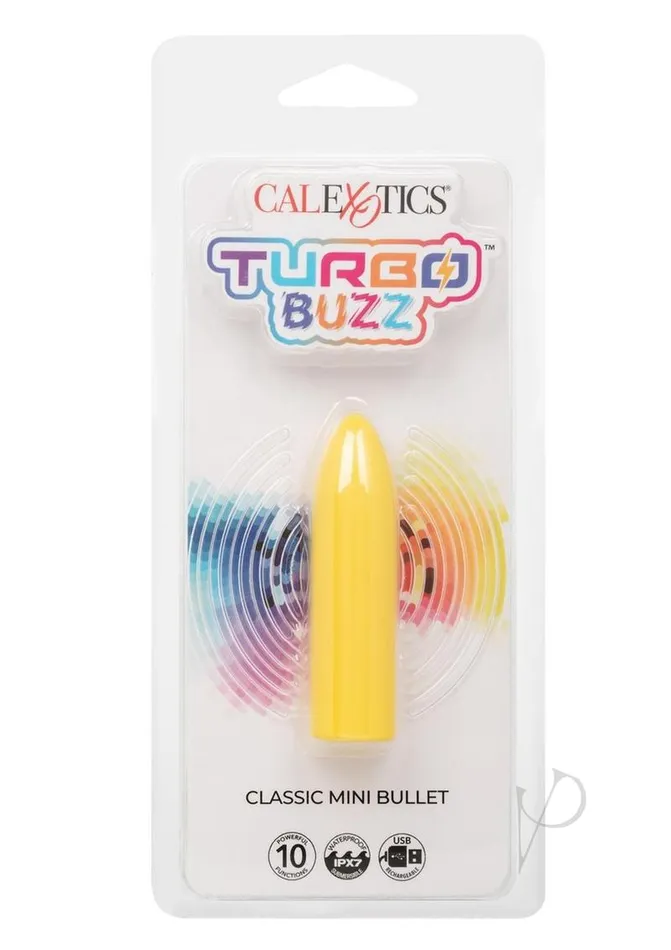 Turbo Buzz Classic Rechargeable Mini Bullet Yellow Turbo Buzz Female Sex Toys Turbo Buzz Classic Rechargeable Mini Bullet Yellow Turbo Buzz Female Sex Toys