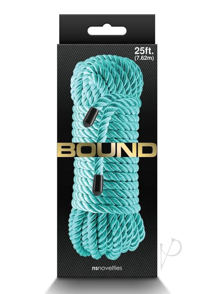 Vibrators Bound Rope 25ft Green Bound
