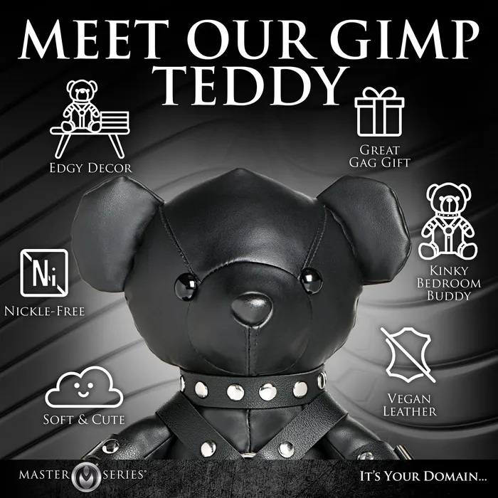 Vibrators Gimp Teddy Bear Master Series