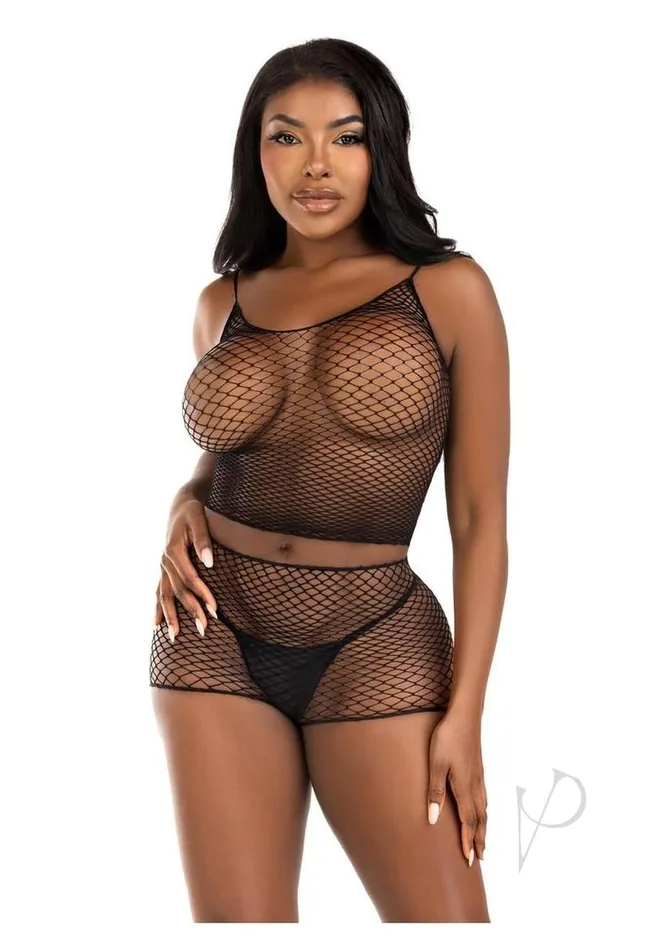 Vibrators Leg Avenue Leg Avenue Twist Net Tank Top and Boy Shorts 2 Piece OS Black Vibrators Leg Avenue Leg Avenue Twist Net Tank Top and Boy Shorts 2 Piece OS Black