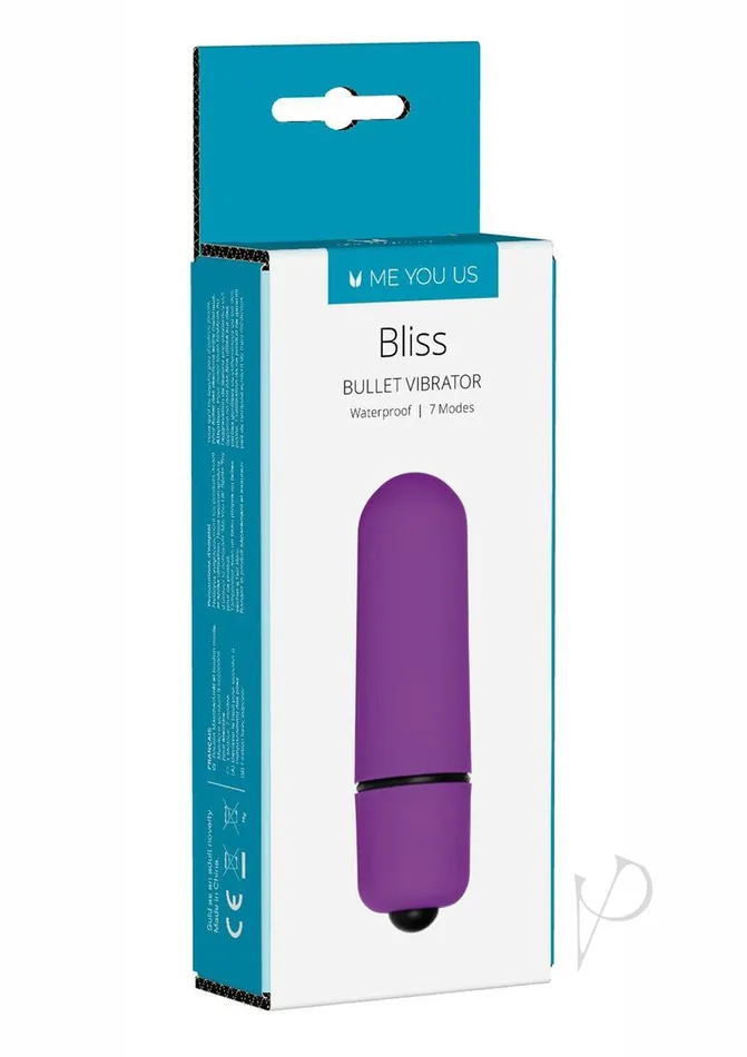 Vibrators Me You Us ME YOU US Bliss Bullet Vibrator Purple