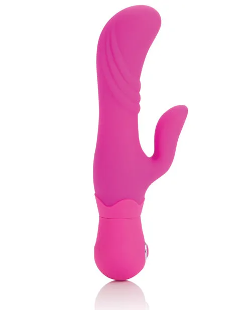 Vibrators Personality Vibes Thumper G Silicone Rabbit Vibrator Pink
